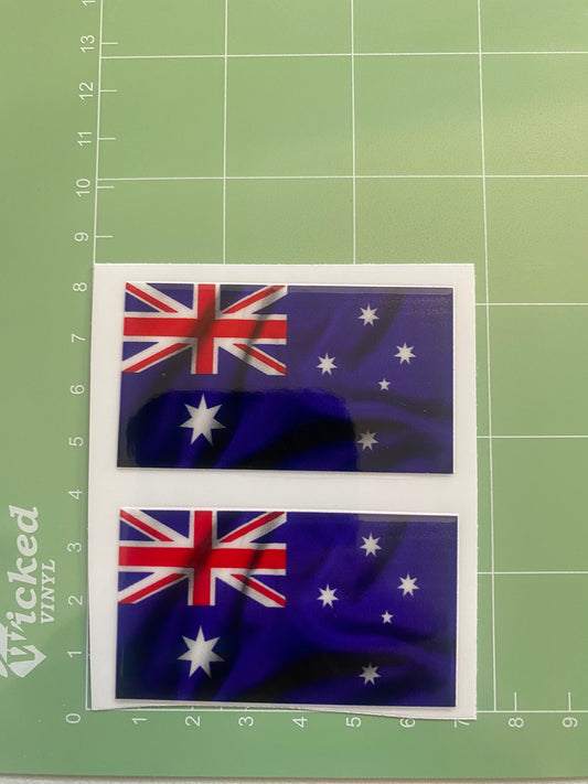 UVDTF Australian Flag Set