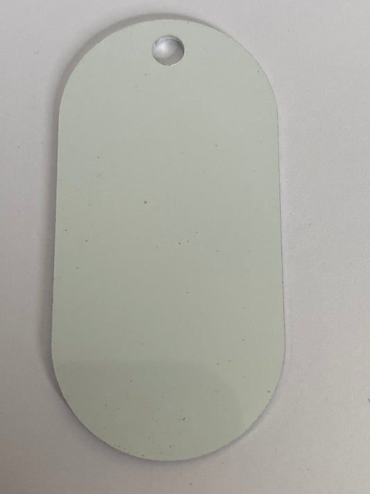 Sublimation Metal Double Sided Army Dog Tag