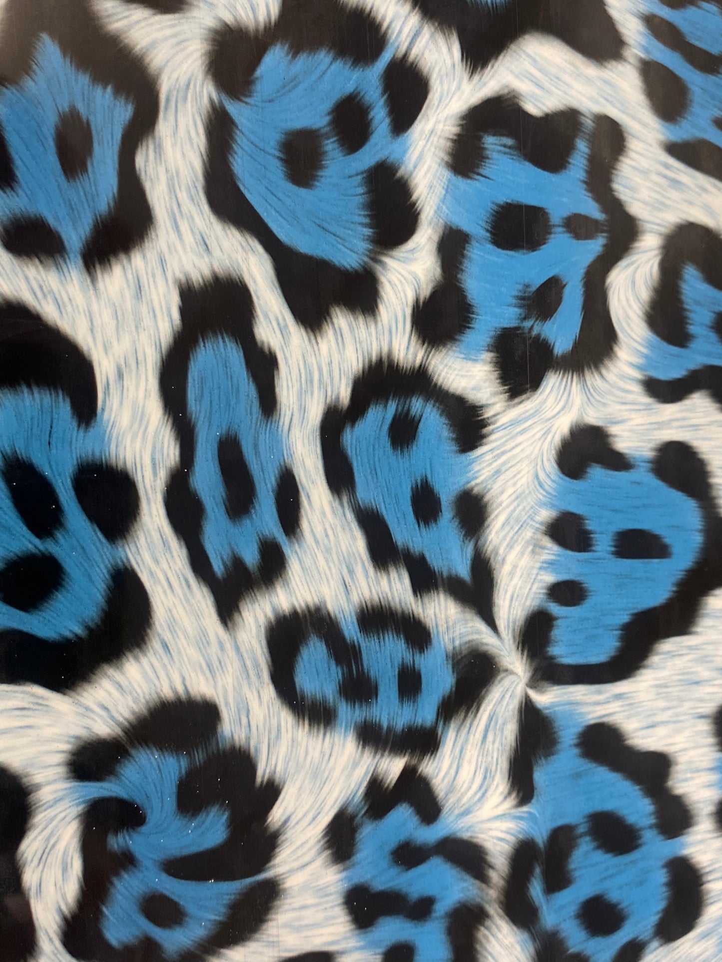 HTV Animal PU Designs - Blue Leopard AP011