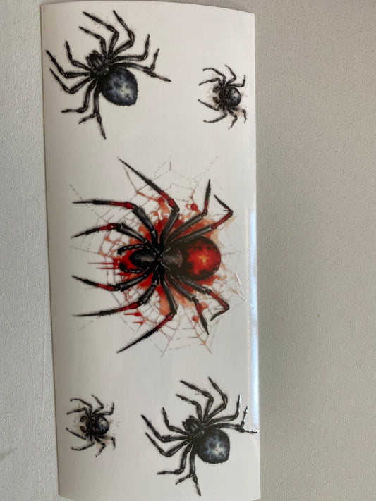 37# 16oz UVDTF Redback Spiders