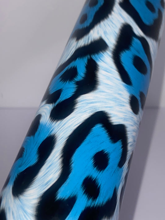 HTV Animal PU Designs - Blue Leopard AP011