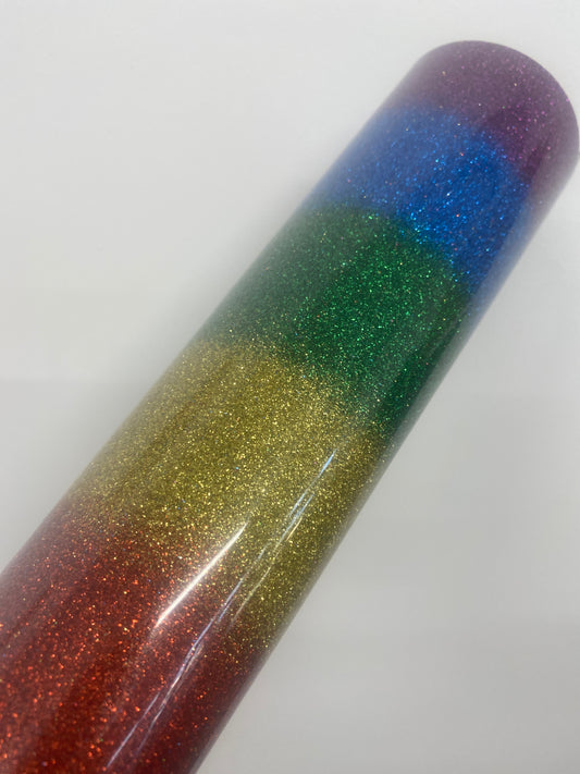 HTV Rainbow Glitter - Skittles RG019