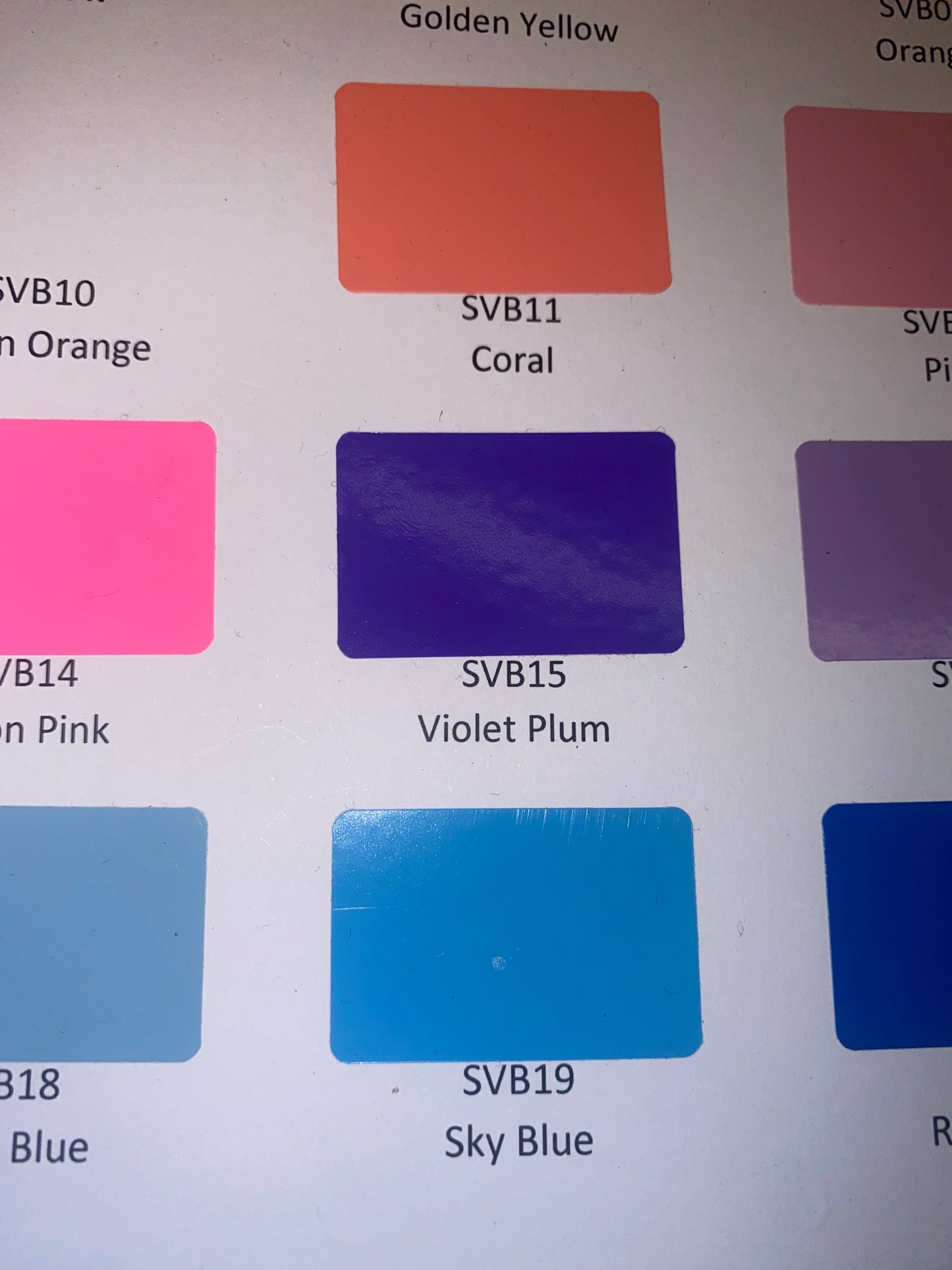 Sticker Basics -  Violet Plum SVB15