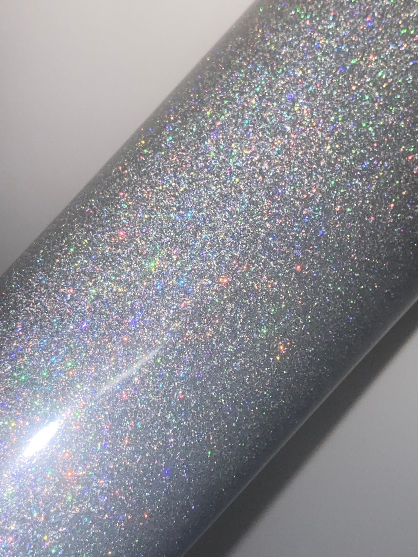 HTV Laser Glitter - Mystical Grey LG002