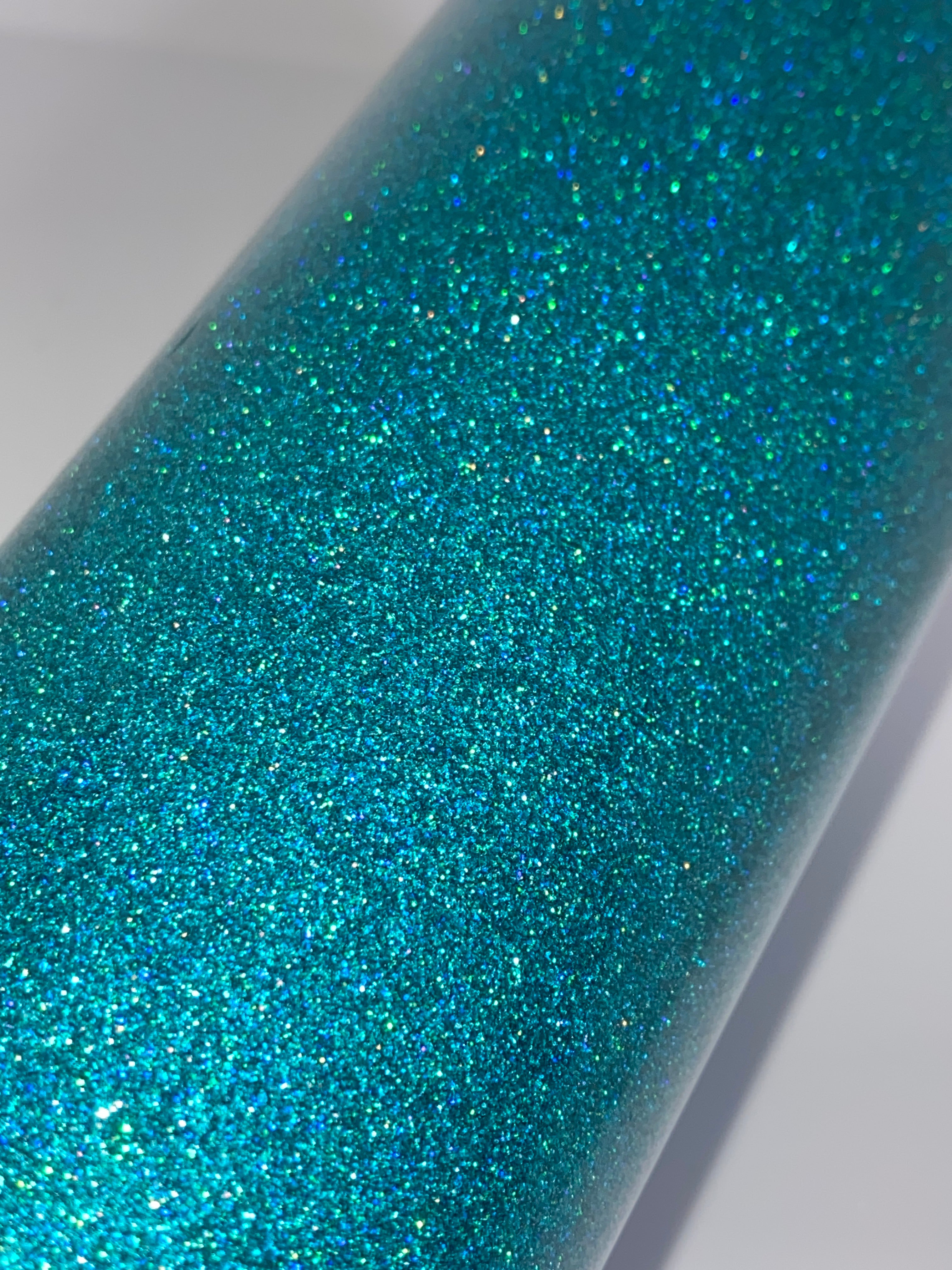 HTV Laser Glitter Rich Teal LG009 Wicked Vinyl & Blanks